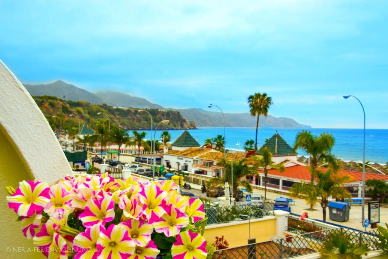 Appartement 2e Am Playa Burriana 1 Linea, Erste Strandreihe Nerja